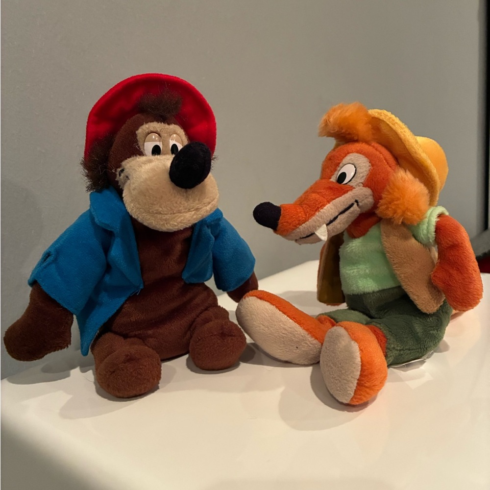 Brer Fox and Brer Rabbit plush